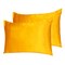 Homeroots 20 x 30 in. Goldenrod Dreamy Silky Satin Queen Size Pillowcases 387914 - alternate 5